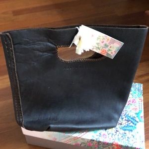 NWT sold by Johnny Was Stitch Detail Bucket Bag